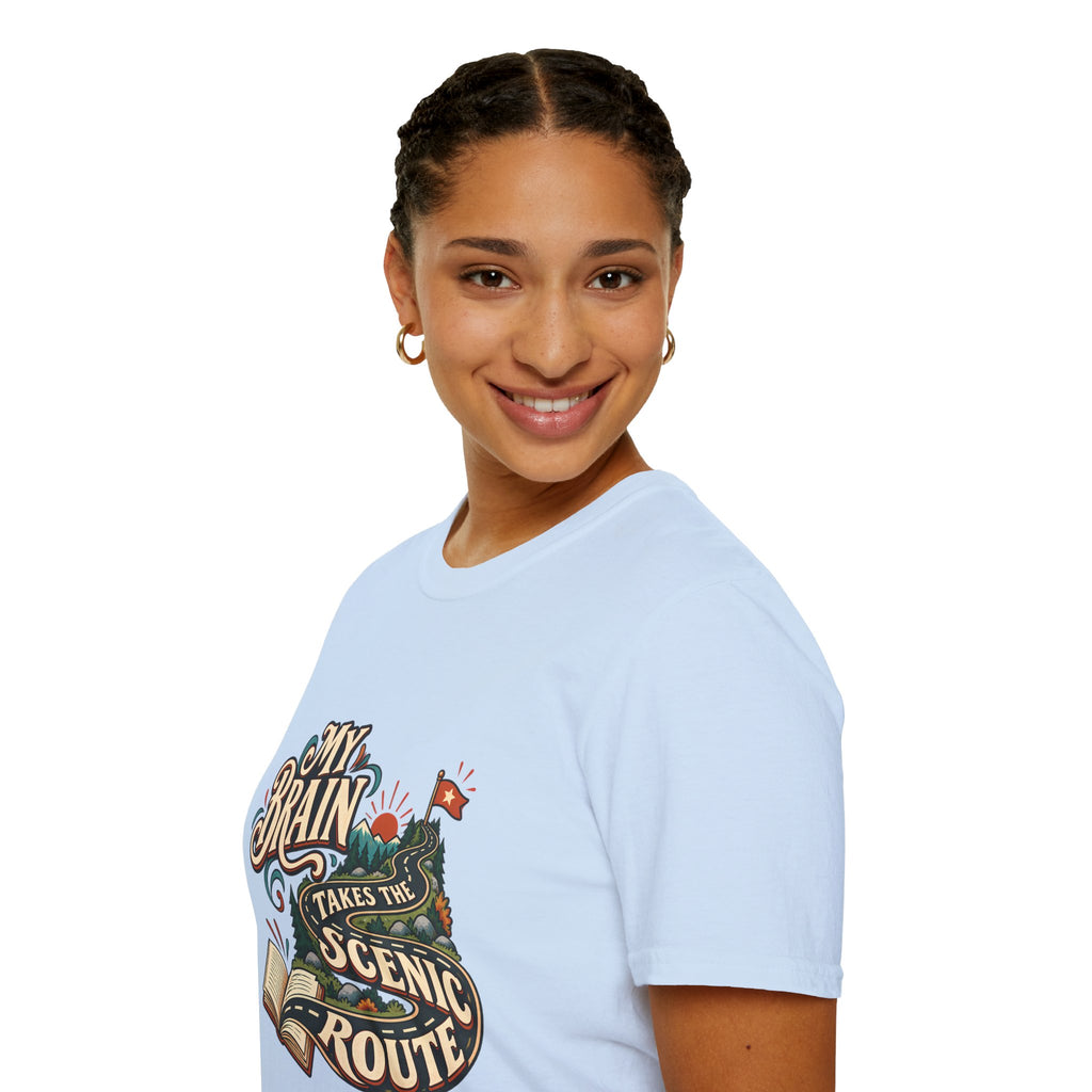 The Scenic Route | A Beautifully Different Mind | Neurodivergent Shirt