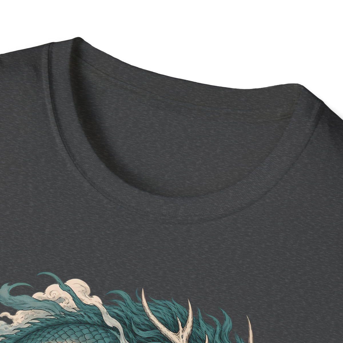 Mythic Dragon Warrior | Japanese Samurai and Serpent T Shirt