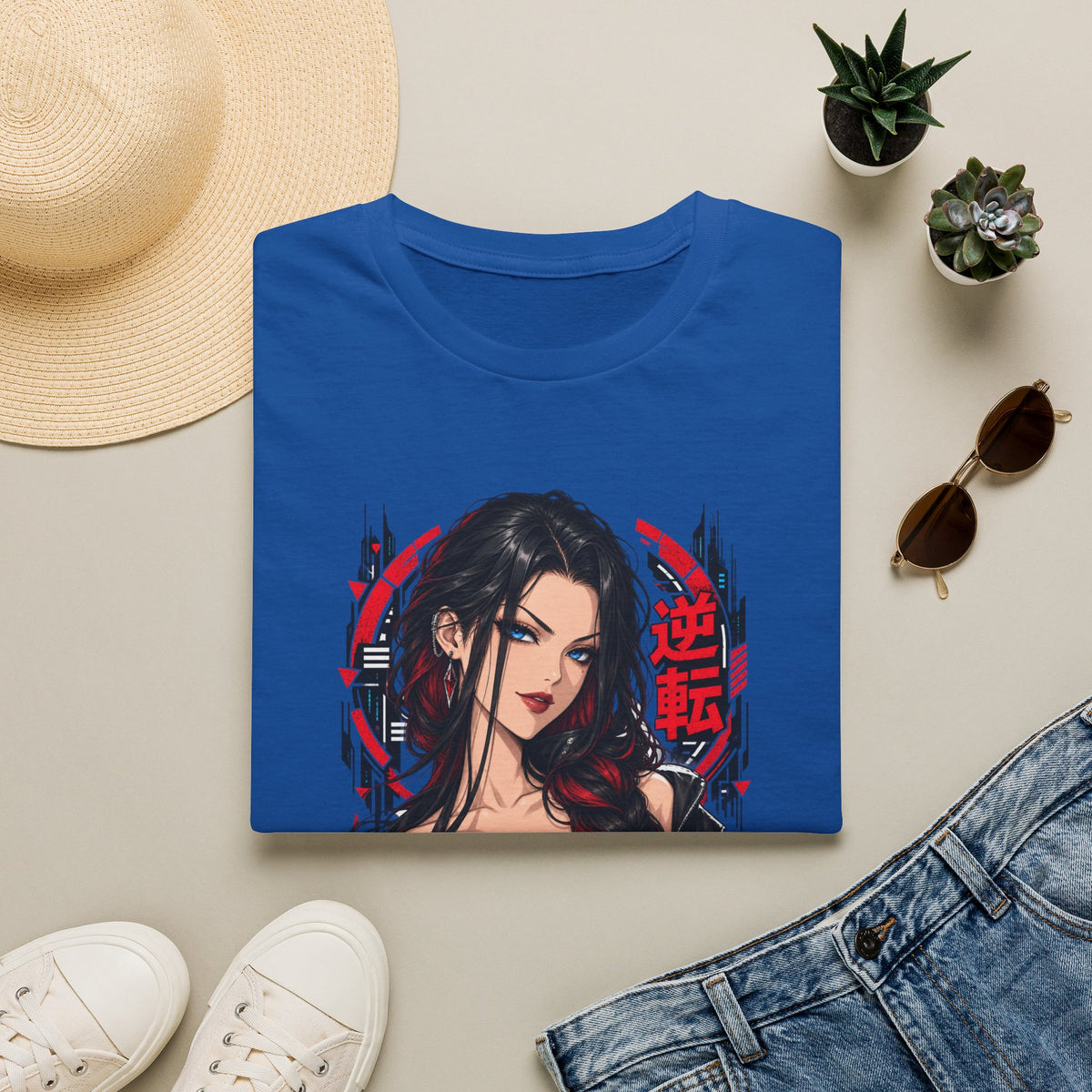 Ruby | Sexy Anime Pin Up Girl Graphic T-Shirt