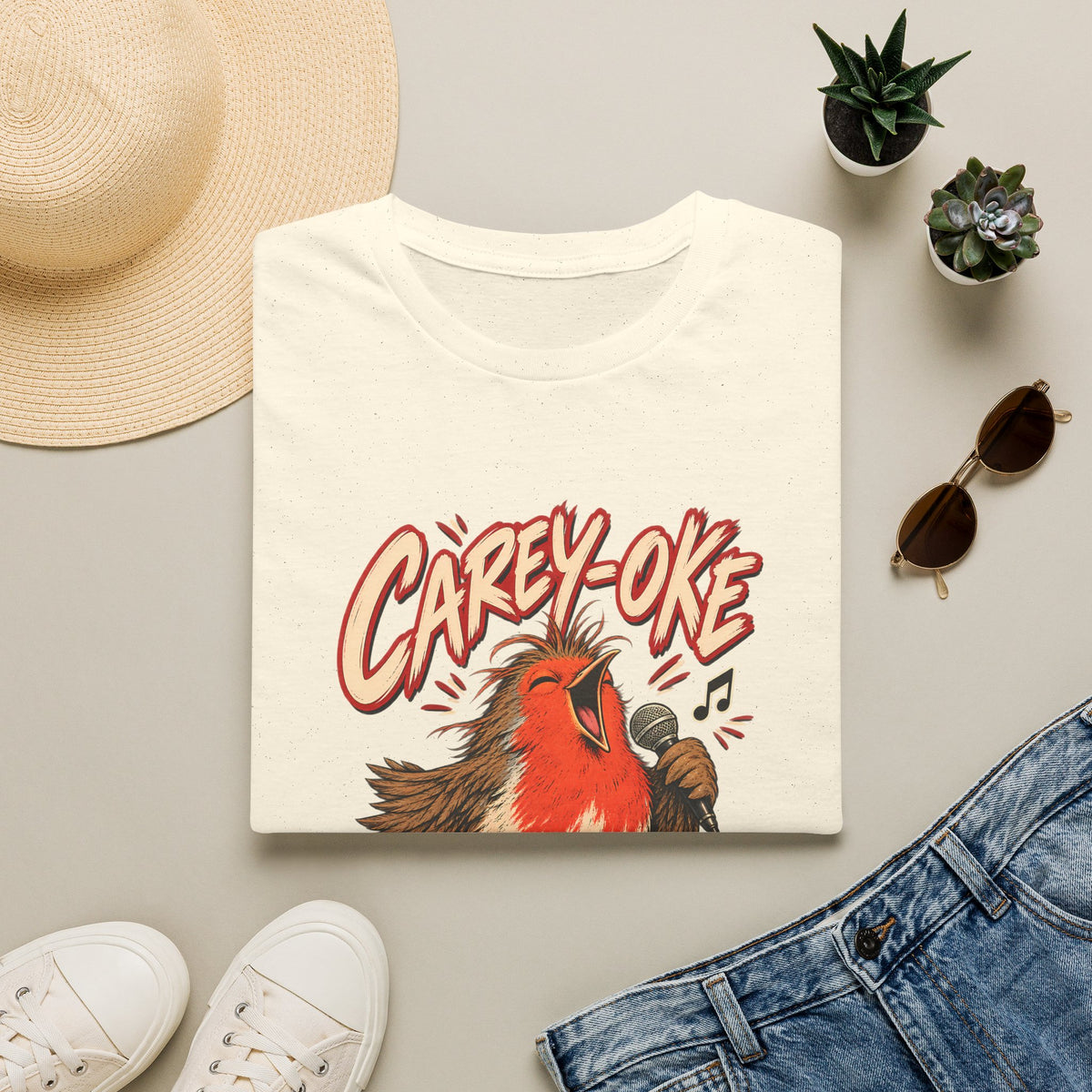 Robin 'Carey-oke' T-Shirt | Mariah in My Head Funny Holiday Tee