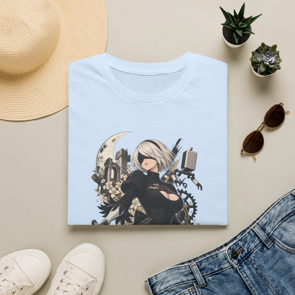 2B | Nier Automata | Anime Swordgirl Pin Up T-Shirt