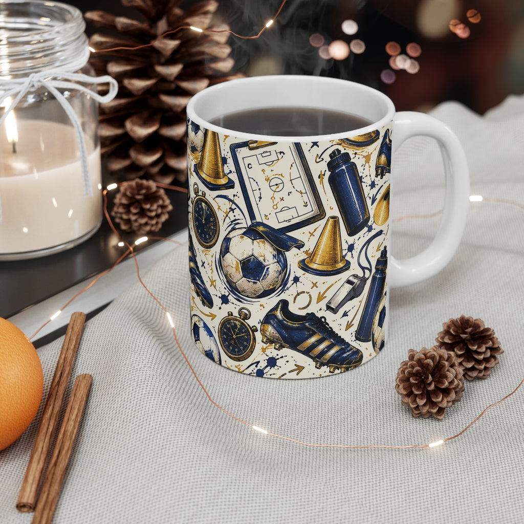 Football Mad | Football Lover Coffee Cup Gift (11oz)