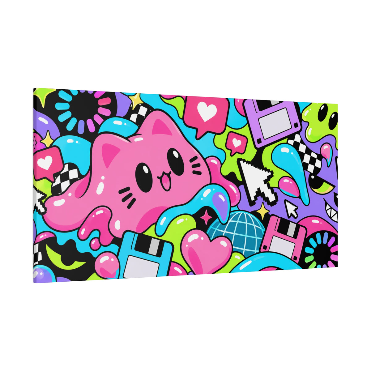 Wall art | Internet Jelly: Digital Culture Pop Art Print