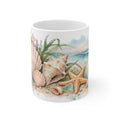 Seashells Watercolour Mug | Nautical Beach Collection