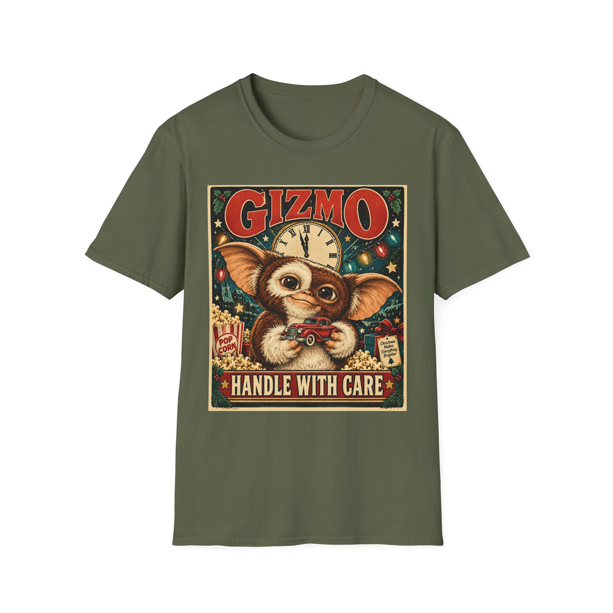 Gizmo Retro Movie T-Shirt – "Handle With Care" Gremlin Tee