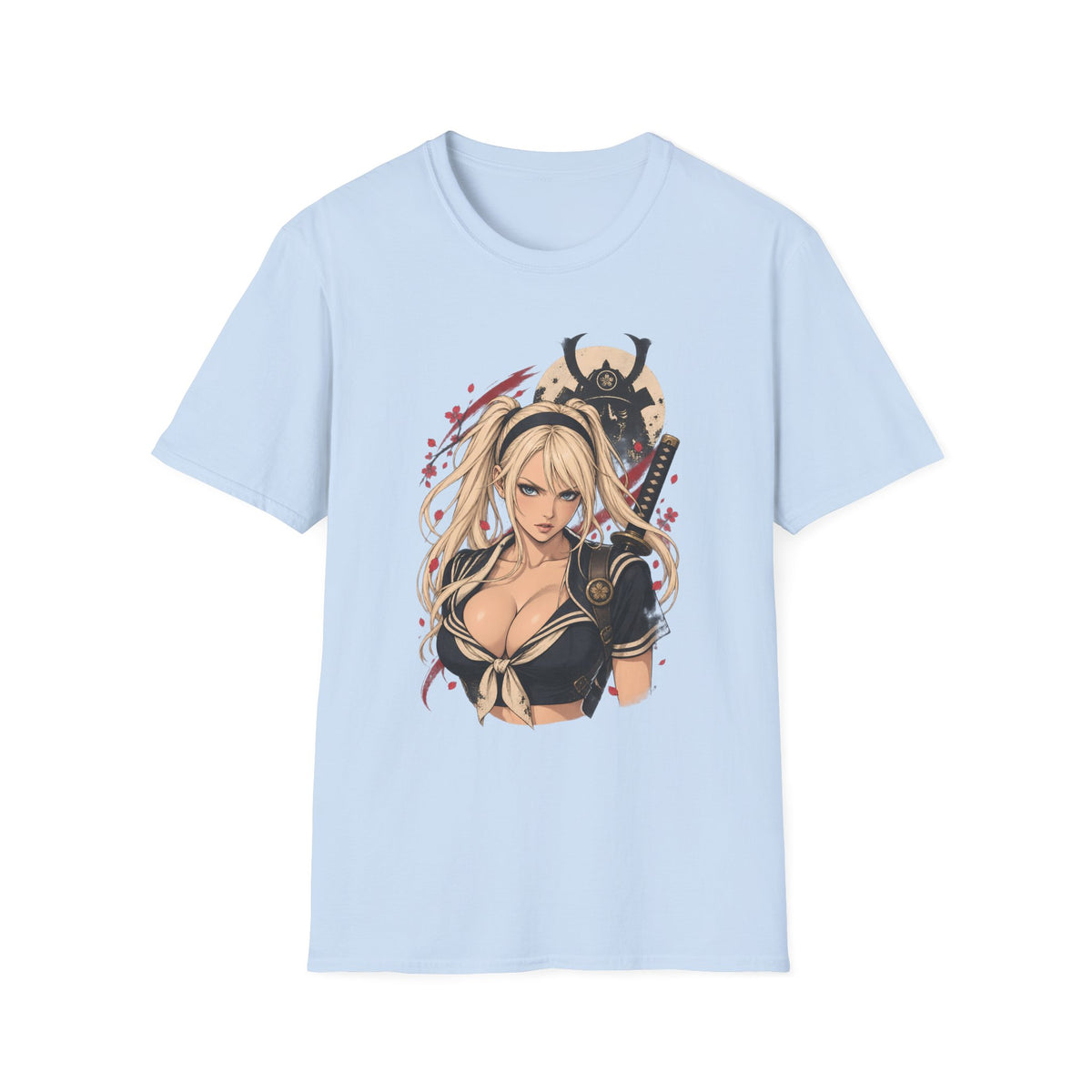 Babydoll | Sucker Punch Anime Style Samurai Sexy Pin Up Girl T-Shirt