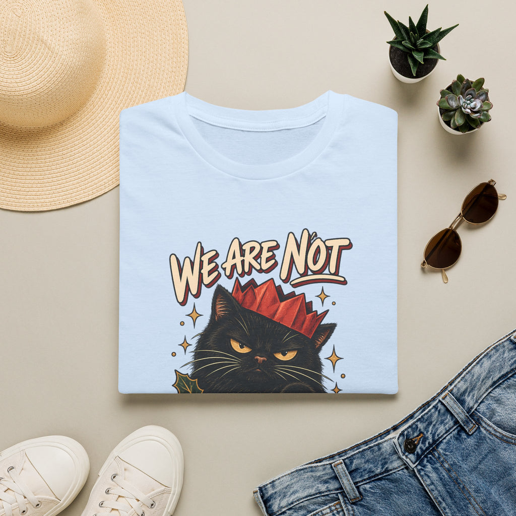 We Are Not Skipping Mariah | Mariah Carey Cat Fan Christmas Holiday Tee