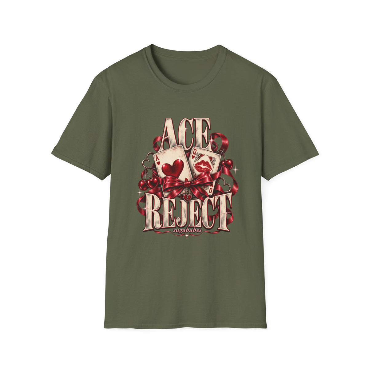 Ace Rejects | Sugababes | Playing Card Ace of Hearts T Shirt