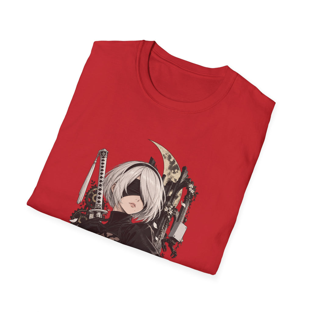 2B | Nier Automata | Anime Character Gothic T-Shirt