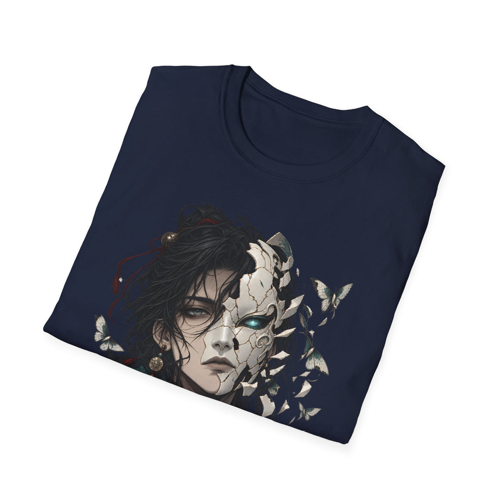 Mask Unfurls | Japanese Anime Style Mask Graphic Shirt