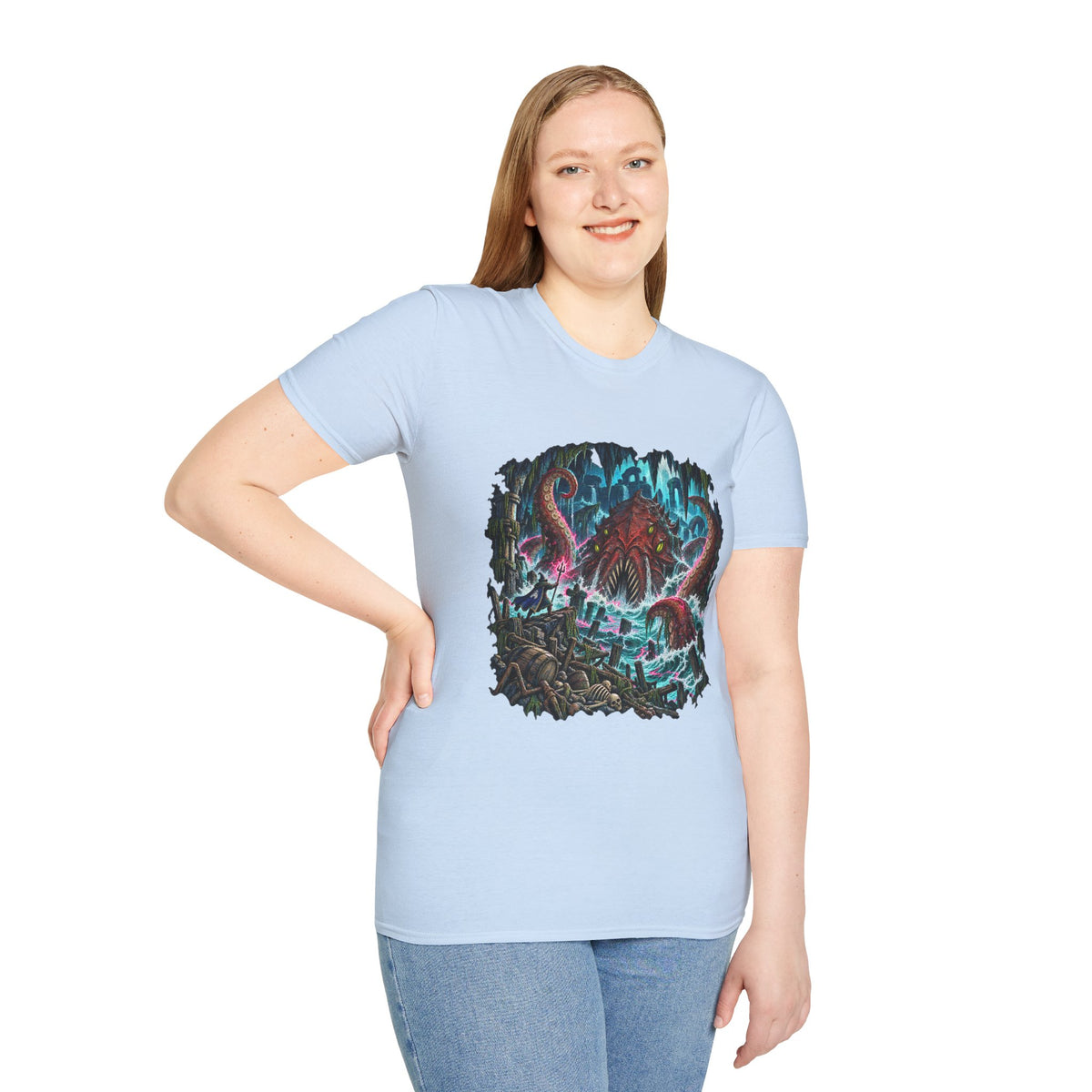 Kraken vs Trident | OSRS | Runescape Inspired T Shirt
