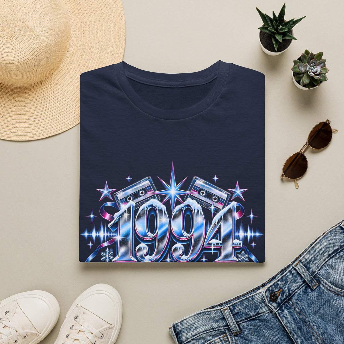1990s Mariah Carey Graphic T-Shirt | Retro Cassette Pop Vintage Tour Style