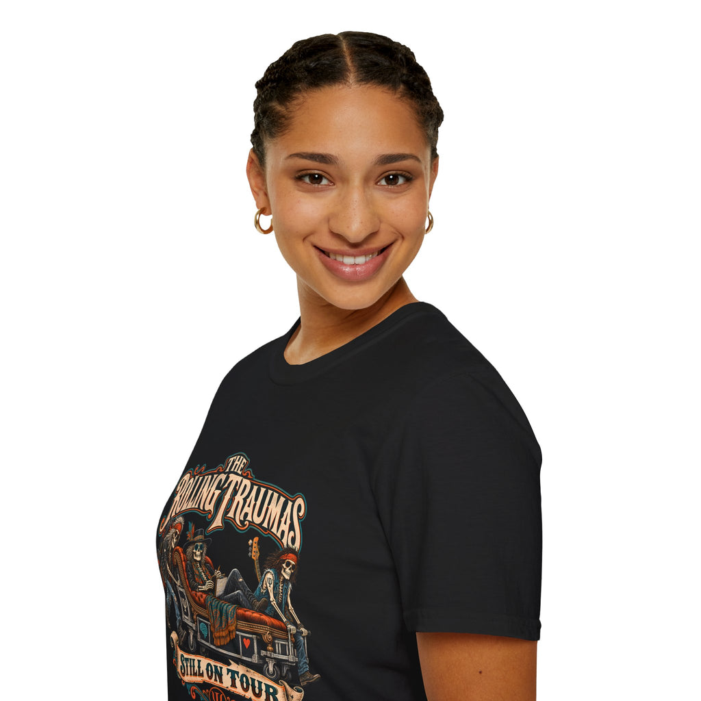 Rolling Traumas "Still On Tour" | Rock Band T-Shirt
