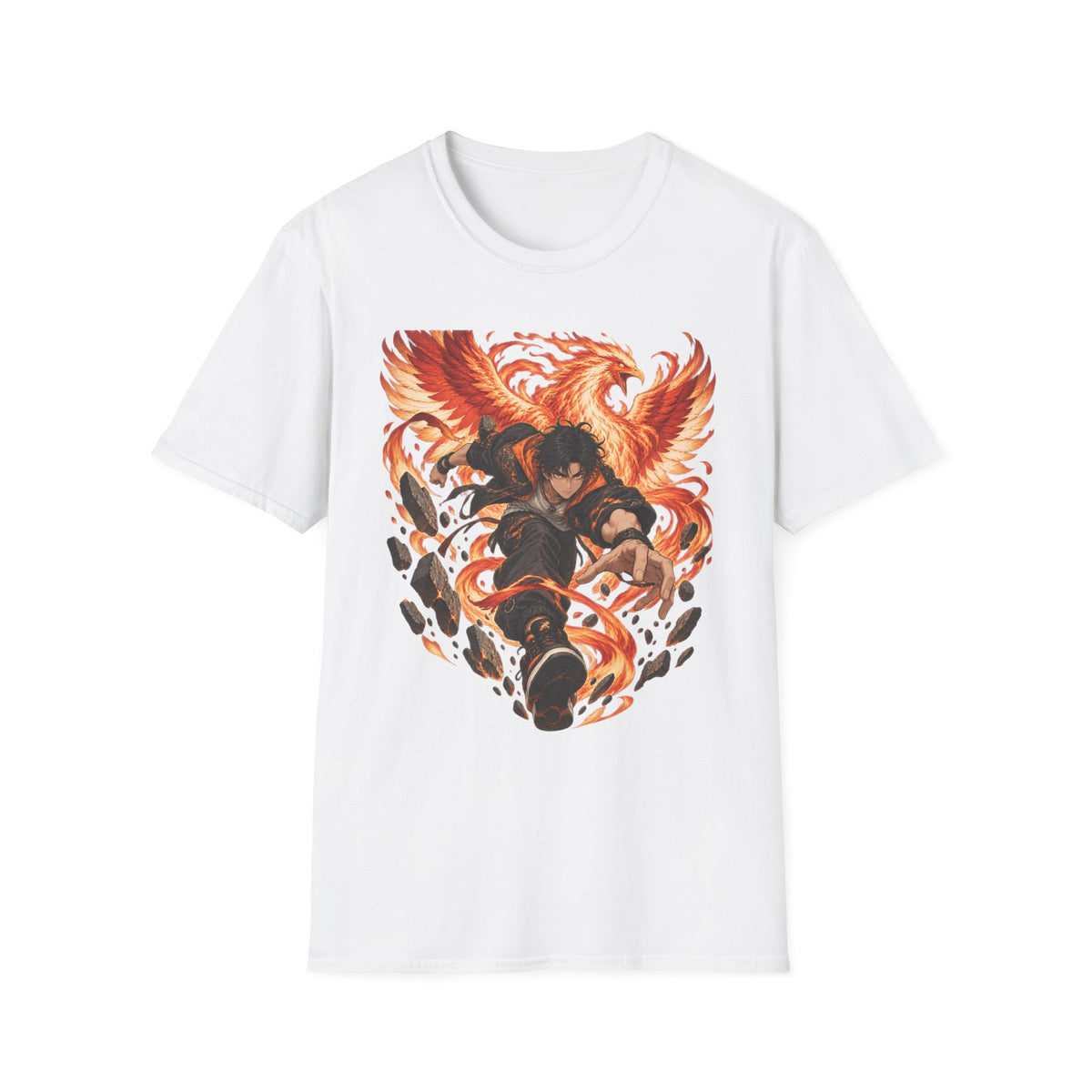 The Phoenix Warrior | Japanese Style | Anime Ninja T Shirt