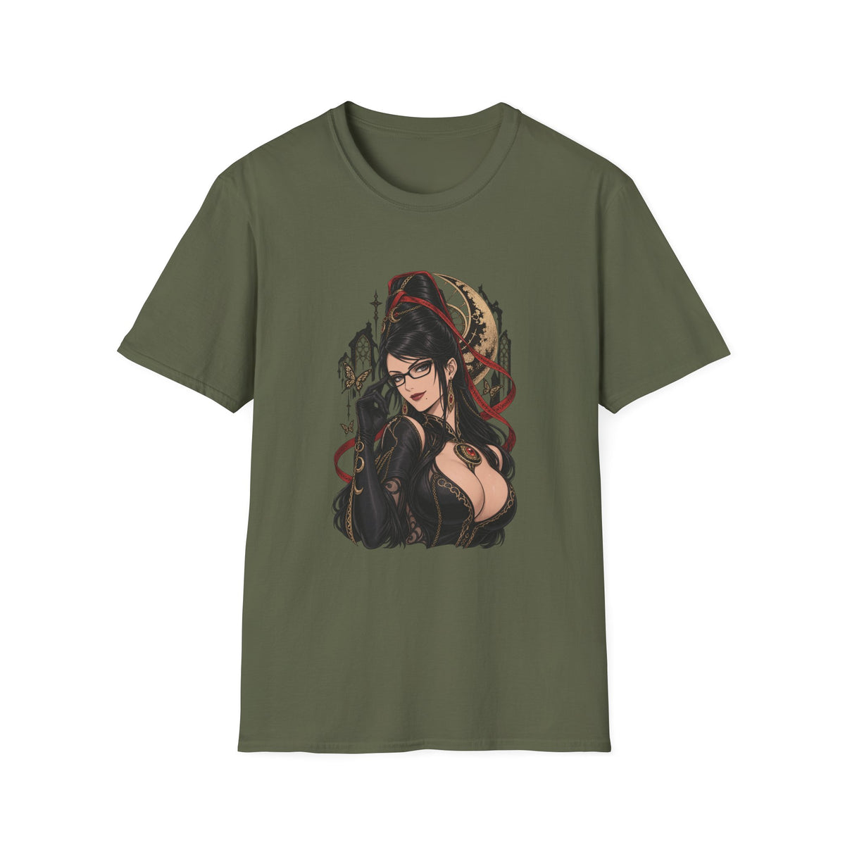 Bayonetta | Sexy Pin Up Gothic Anime Sorceress T-Shirt