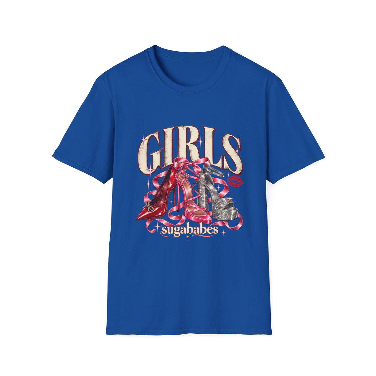 Sugababes |  Red Heels & Ribbons | Girls Night T Shirt