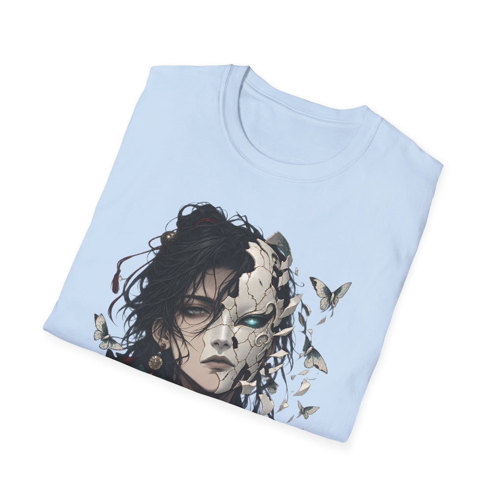 Mask Unfurls | Japanese Anime Style Mask Graphic Shirt