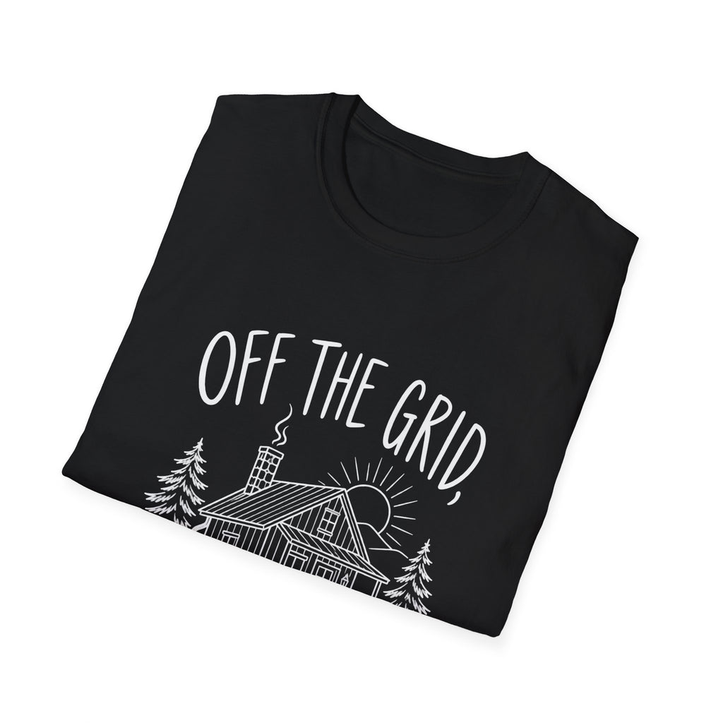 Off The Grid On Purpose | Cabin Tee