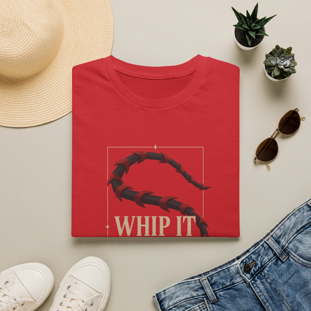 Whip It OSRS Abyssal Whip Runscape Inspired Graphic T-Shirt