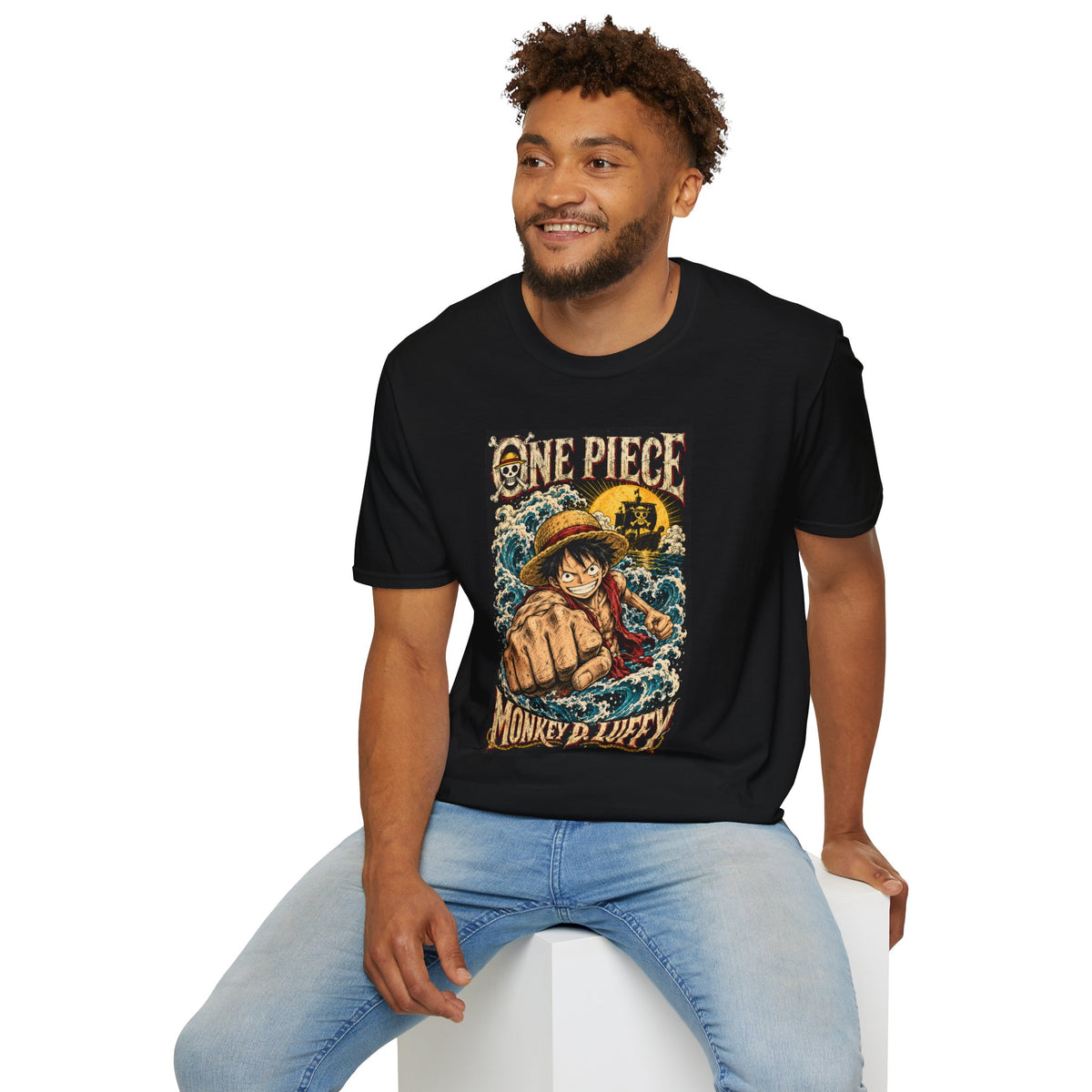 One Piece | Monkey D. Luffy | Vintage Graphic T-Shirt