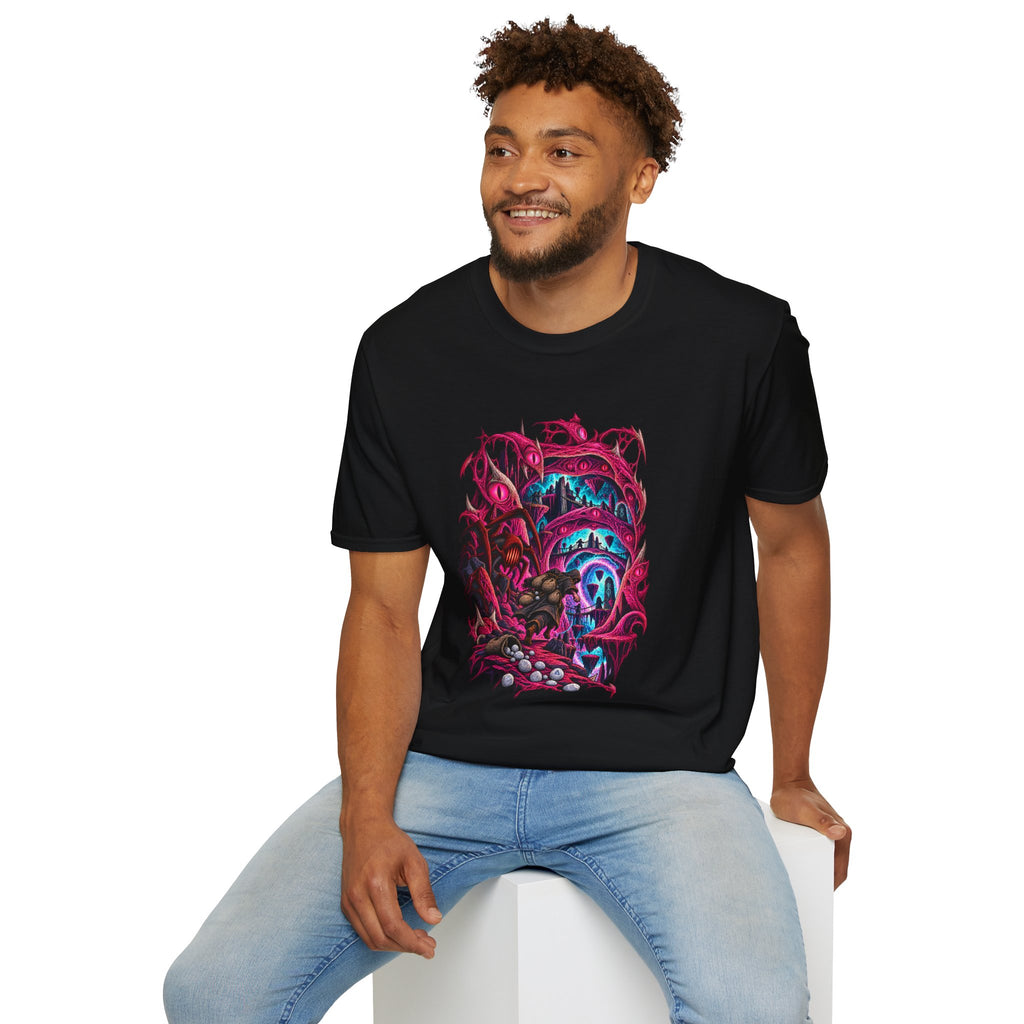 Abyssal Runecrafting | OSRS | Runescape | Psychedelic Portal Graphic T-Shirt