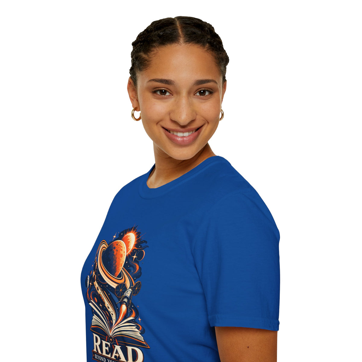 Read Beyond Your World | Book and Space Lovers T-Shirt | Project Hail Mary Inspired