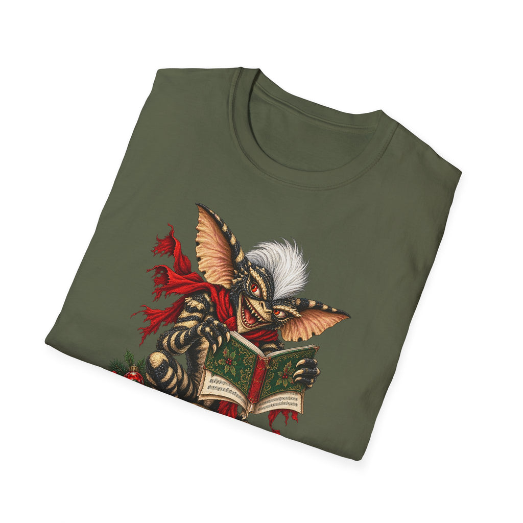 Stripe | Gremlin Caroler Christmas T-Shirt