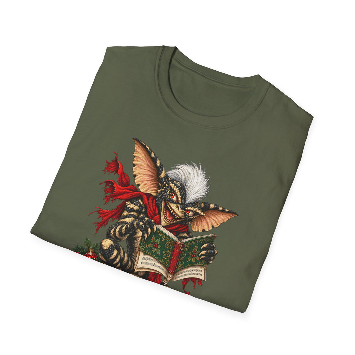 Stripe | Gremlin Caroler Christmas T-Shirt