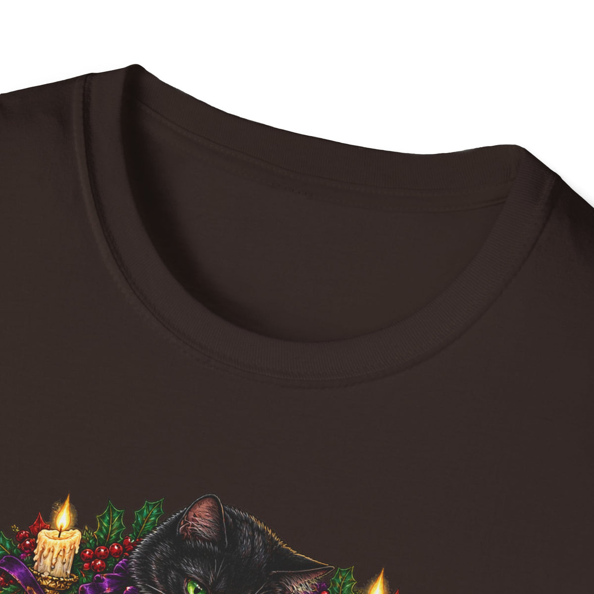 Festive Mischief | Cat Lover Christmas Holiday T-Shirt