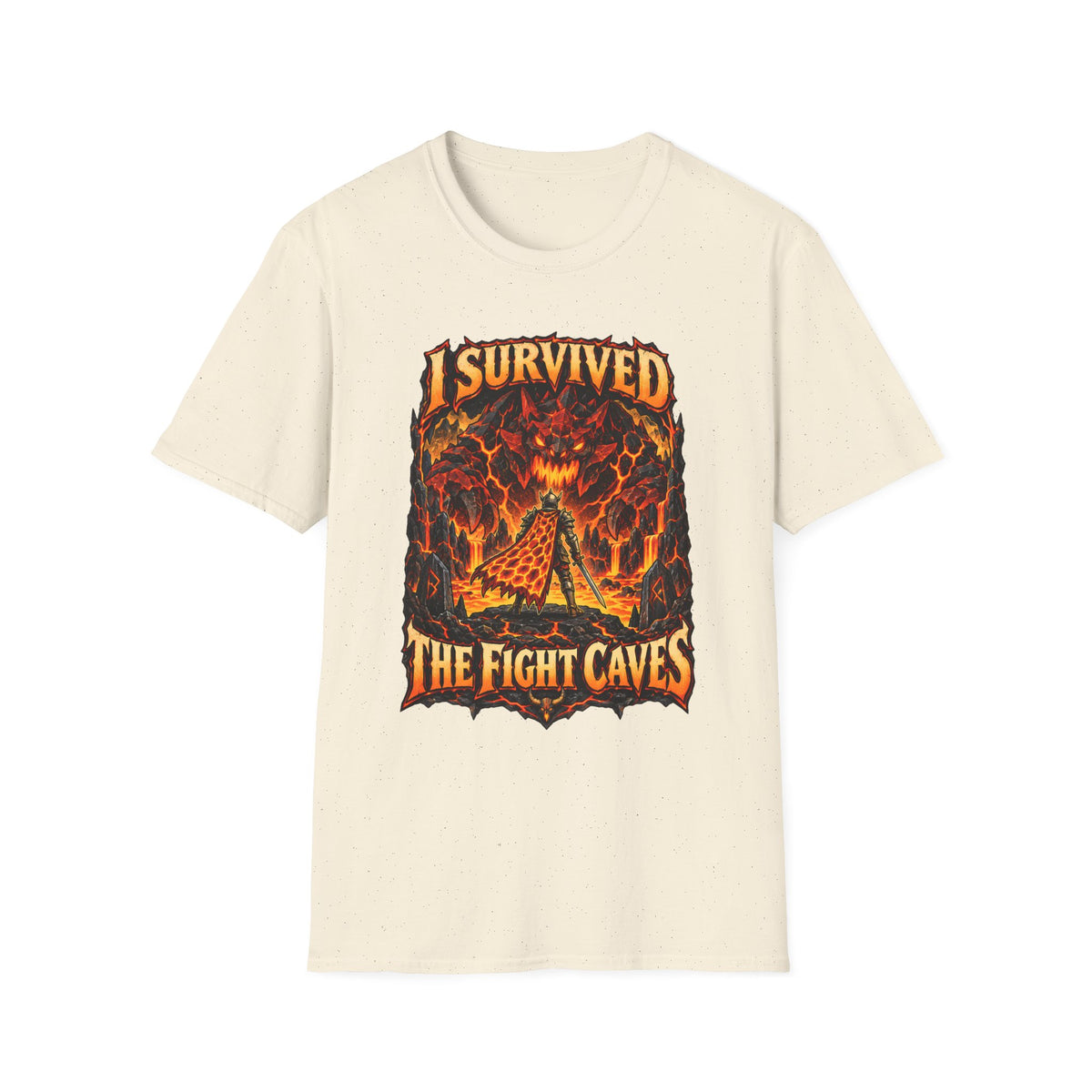I Survived The Fight Caves Runescape / OSRS Inspired T-Shirt