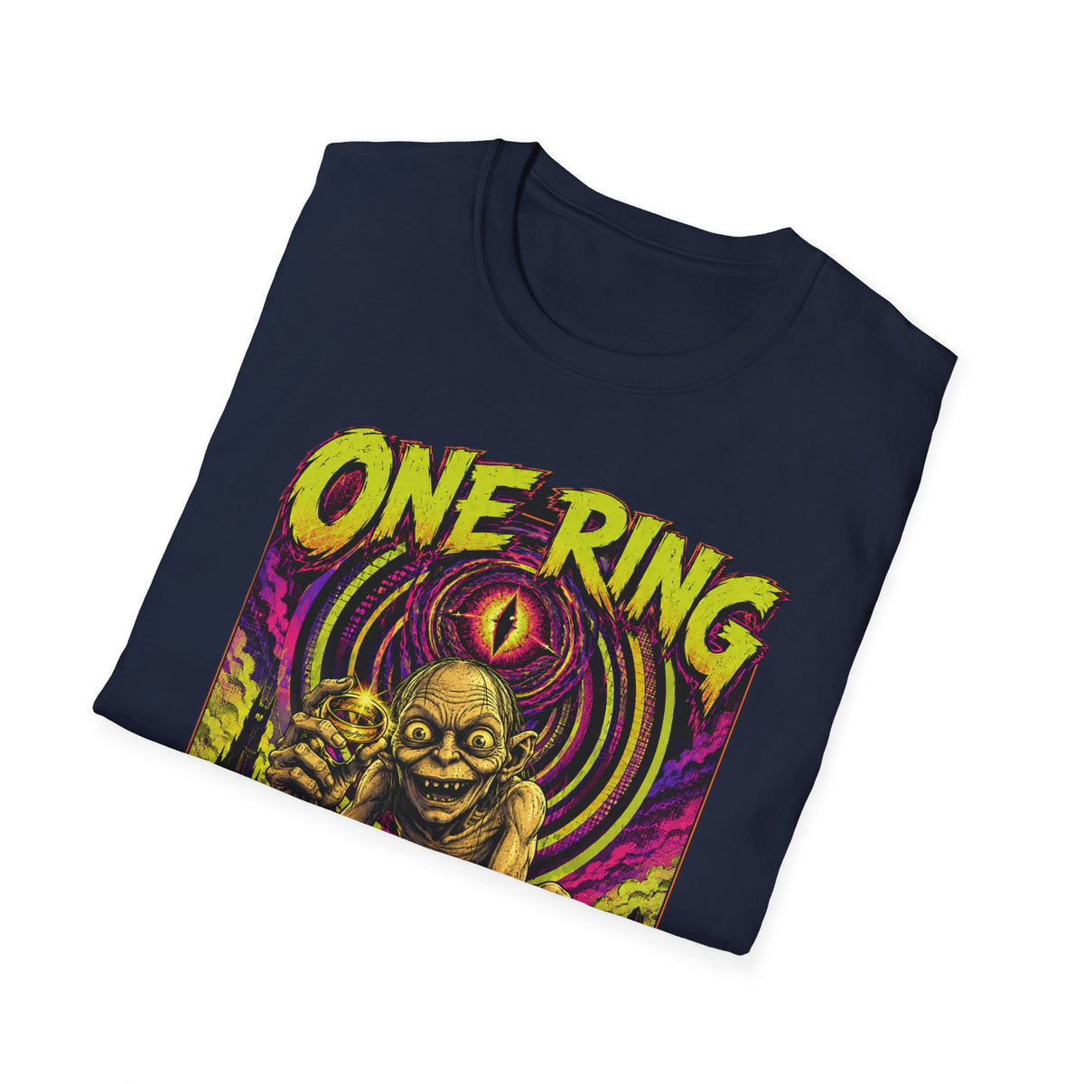 One Ring Zero Chill T-Shirt — Gollum Fantasy Horror Graphic Tee