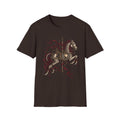 Skeleton Carousel Horse T-Shirt Design | Gothic Dark Fantasy