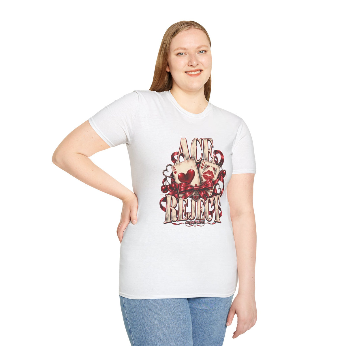 Ace Rejects | Sugababes | Playing Card Ace of Hearts T Shirt