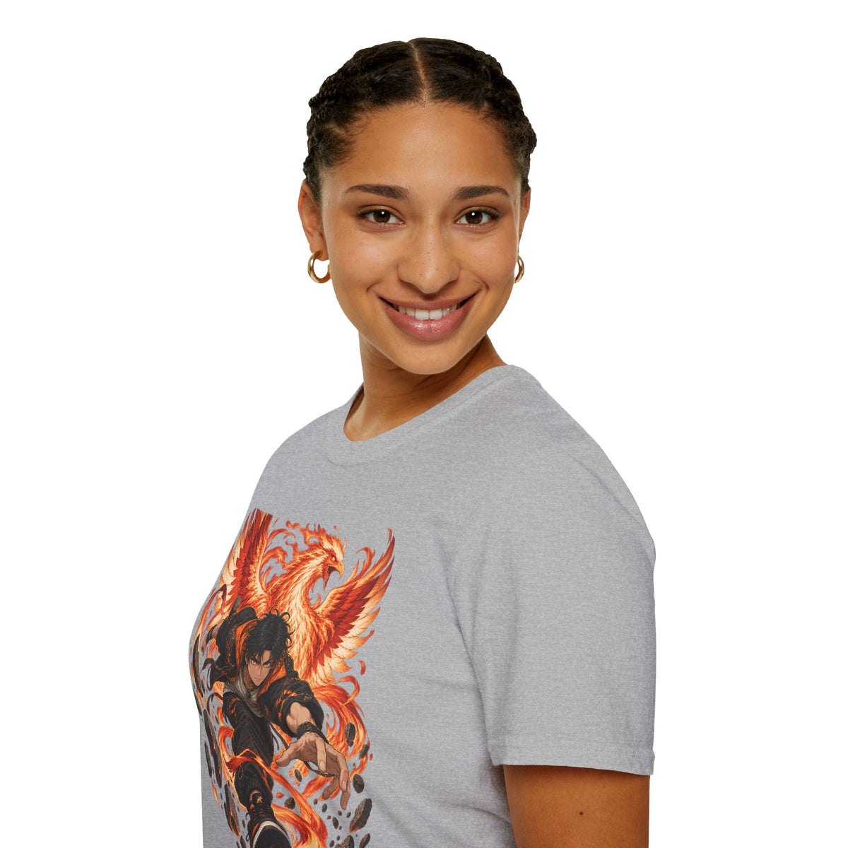The Phoenix Warrior | Japanese Style | Anime Ninja T Shirt