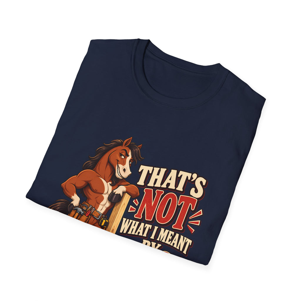 The Wrong Kind of Stud | Funny Horse Graphic T-Shirt