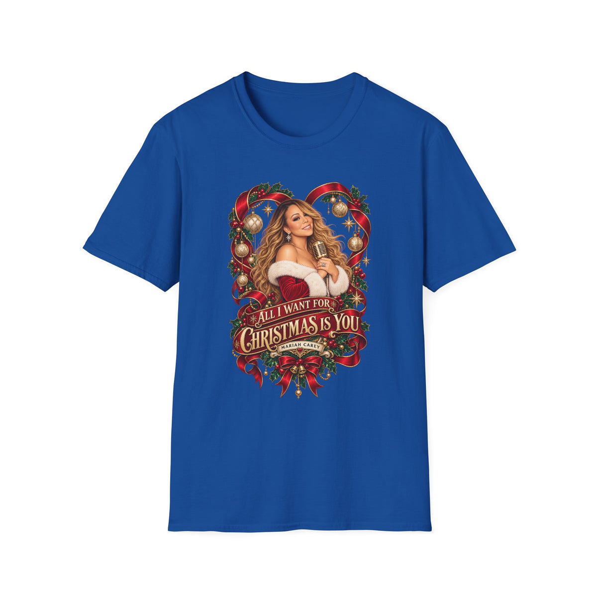 Mariah Carey | All I Want for Chrismtas Is You | Christmas Graphic T-Shirt