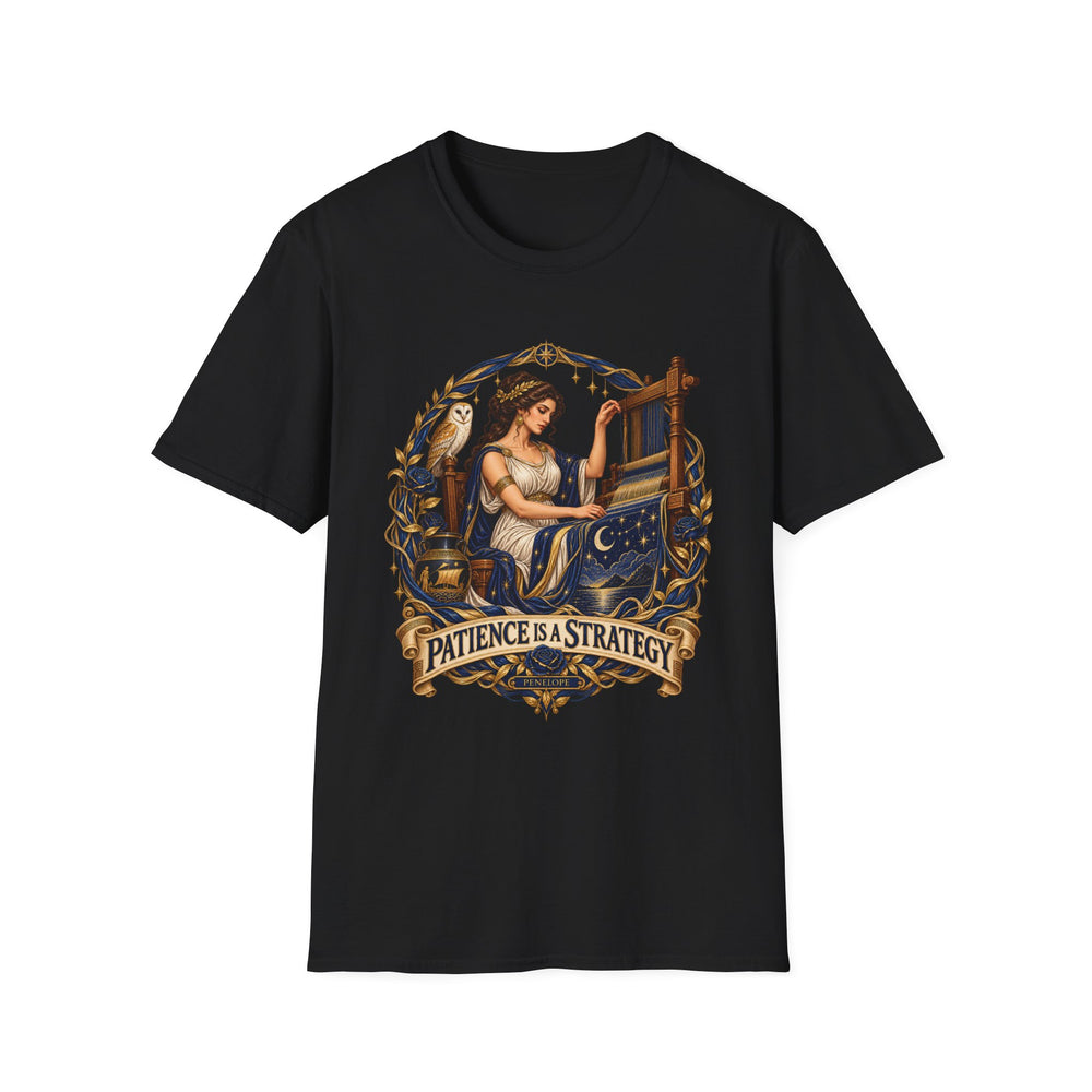 Penelope Greek Mythology T-Shirt, Odyssey Weaver Patience Is a Strategy
