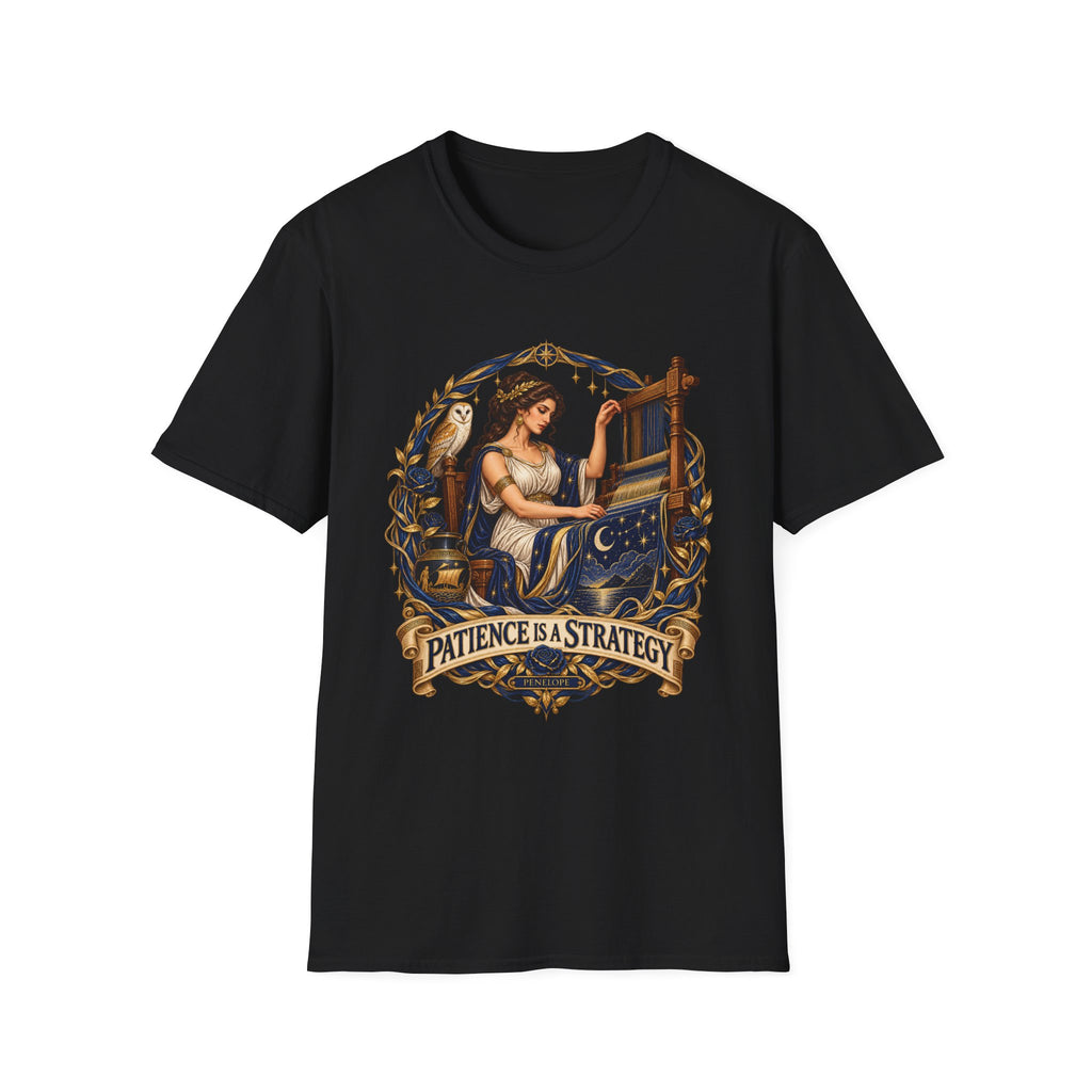Penelope Greek Mythology T-Shirt, Odyssey Weaver Patience Is a Strategy