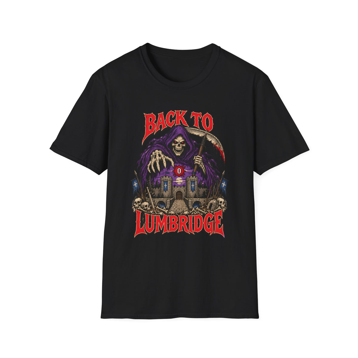 Back to Lumbridge T-Shirt OSRS Runscape Grim Reaper Shirt
