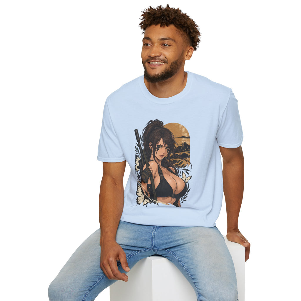 Quiet | Metal Gear | Anime Style Pin Up Gamer Girl T Shirt