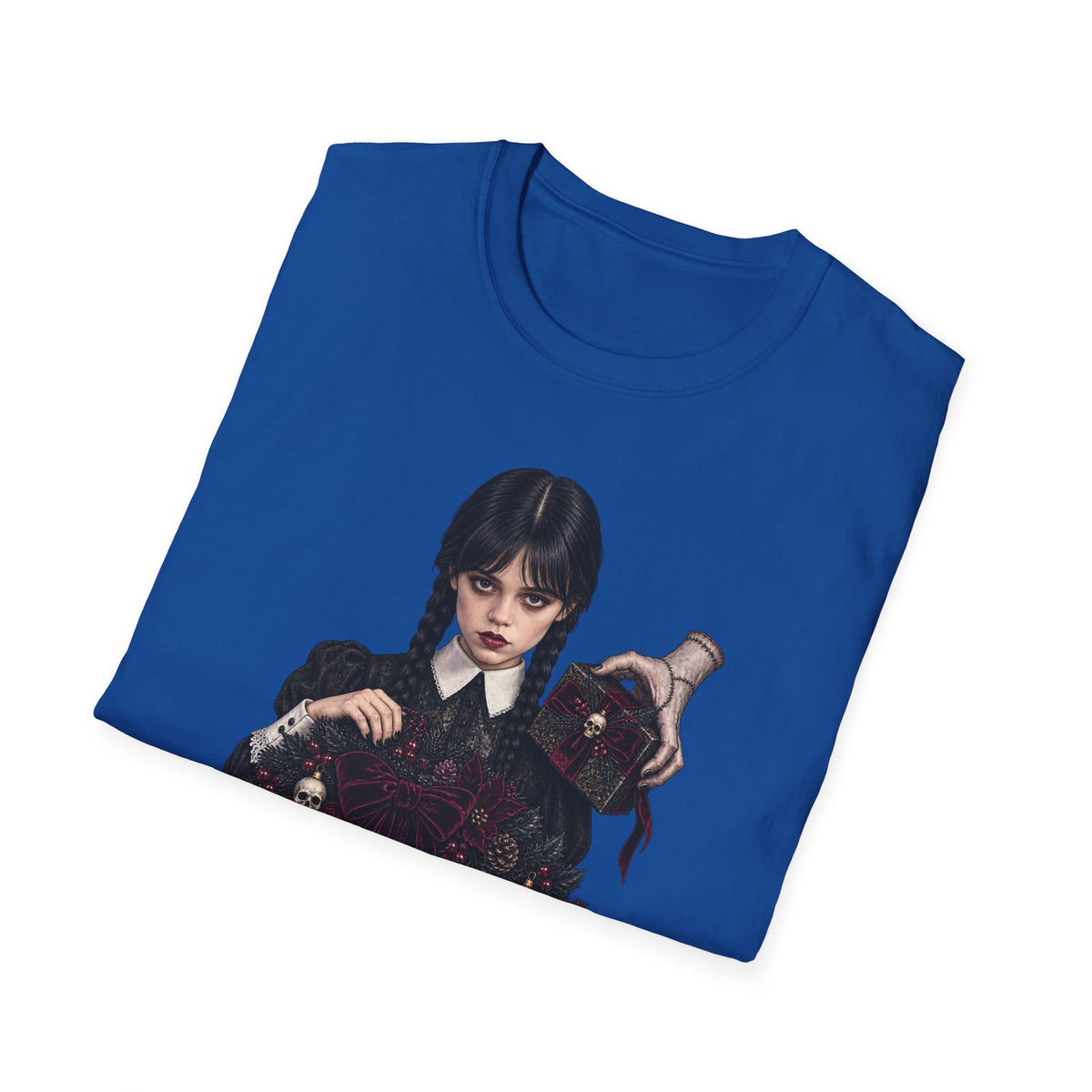 Wednesday Addams | Gothic Chrismtas Portrait T-Shirt