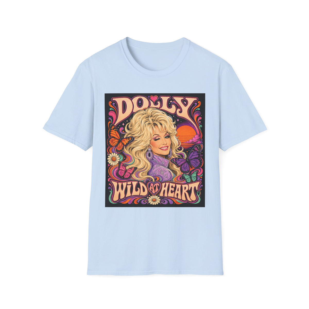 Dolly Wild at Heart Retro Graphic T-Shirt