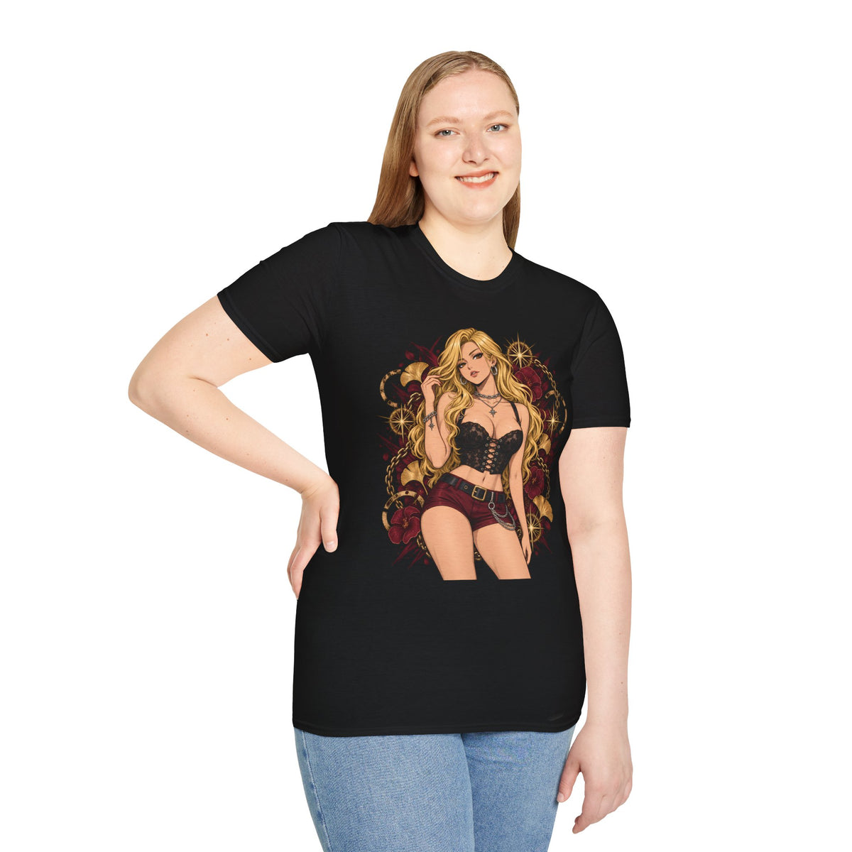 Blonde Bombshell | Japanese Anime Style Pin up Girl