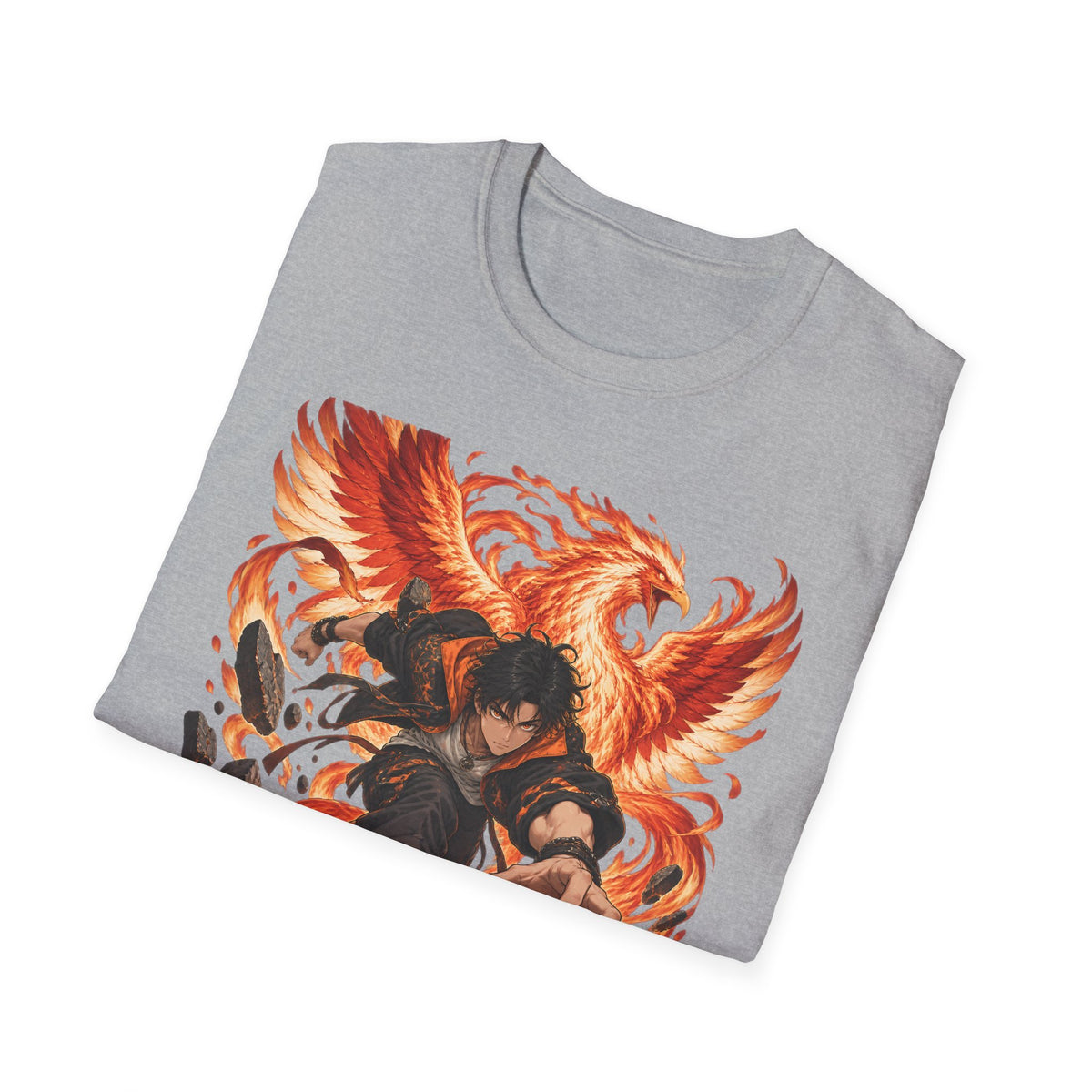 The Phoenix Warrior | Japanese Style | Anime Ninja T Shirt