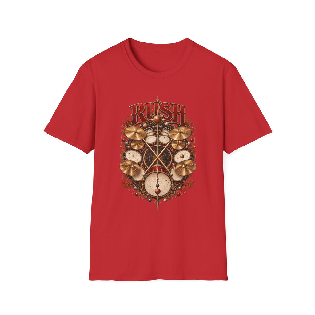 Rush | Rhythm of the Cosmos | Drummer Graphic Prog Band T-Shirt