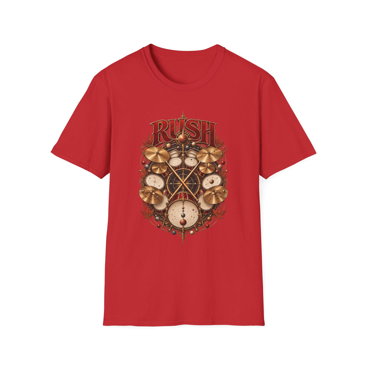 Rush | Rhythm of the Cosmos | Drummer Graphic Prog Band T-Shirt