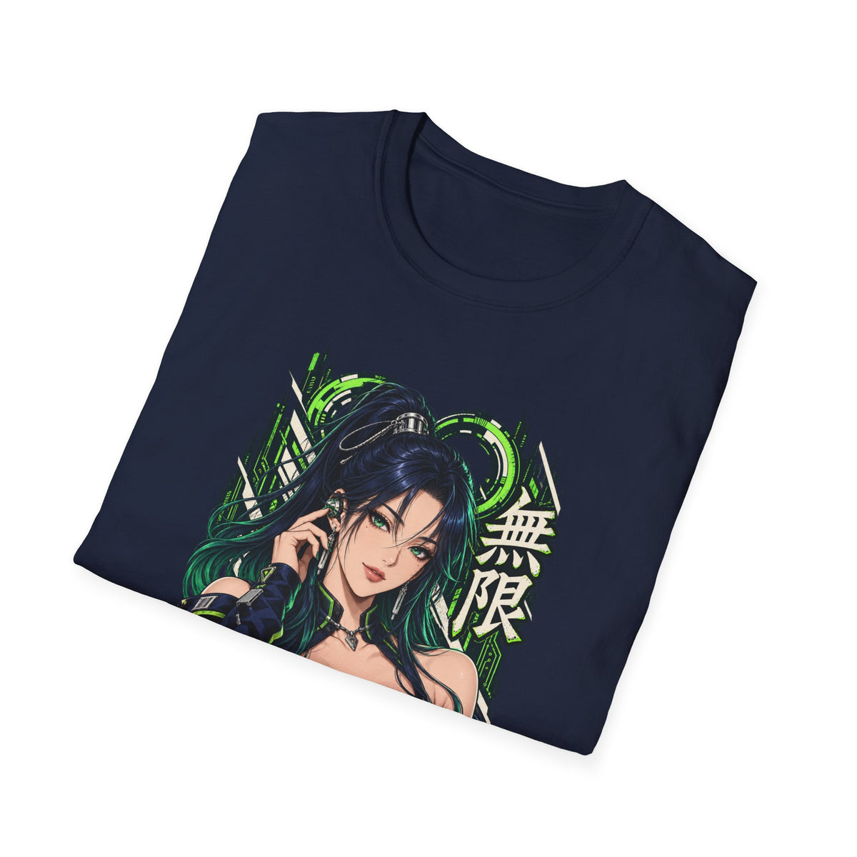 Infinity | Sexy Anime Ninja Pin Up Woman Graphic T-Shirt