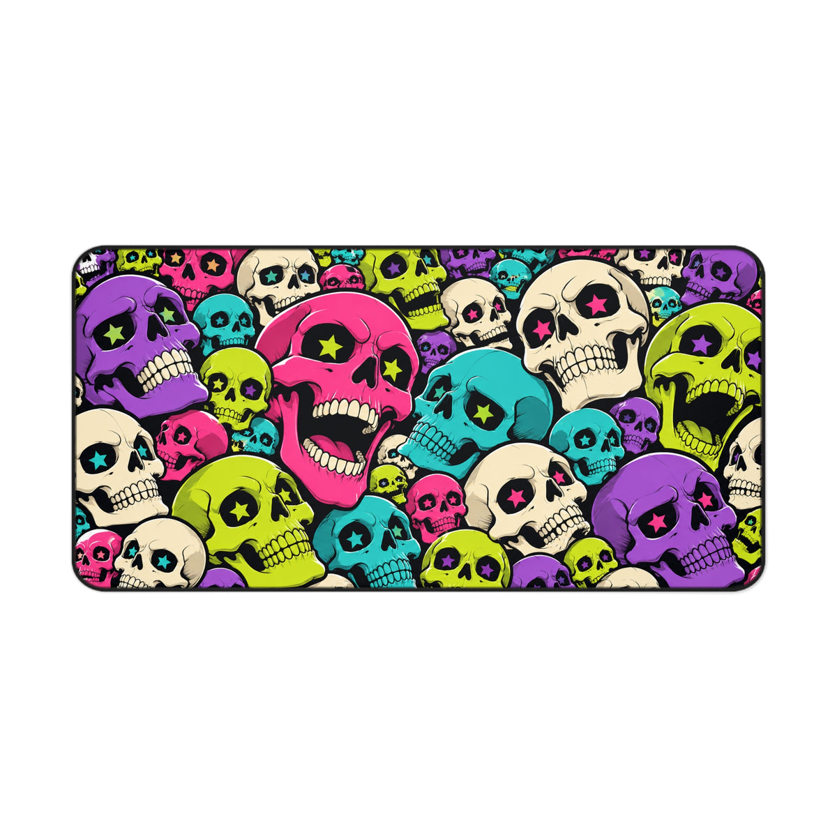 Cartoon Skull Party | Colourful Pop Art Skull Design