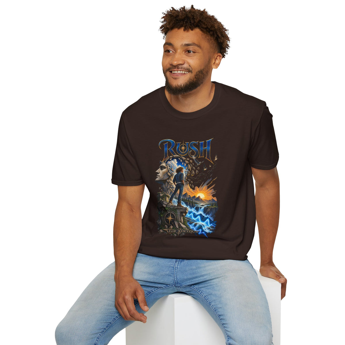 Rush | Tom Sawyer | Legendary Band Graphic T-Shirt