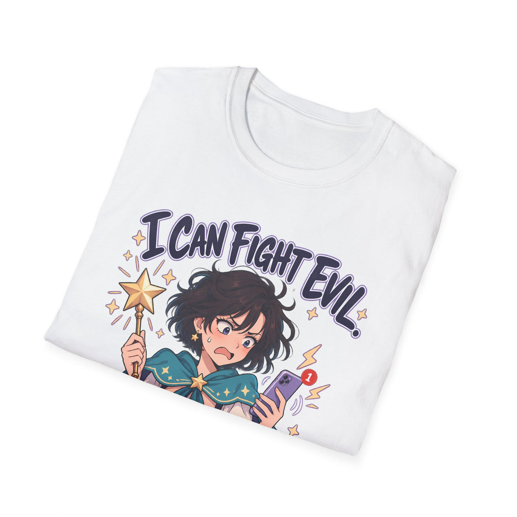 Working Witch | I Can Fight Evil, Please Just Email | Cute Anime T Shirt